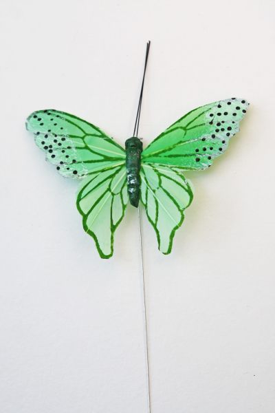 Veren vlinder luxe groen