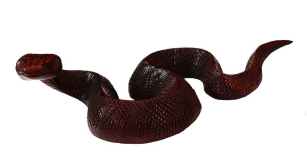 Houten slang glij 30 cm