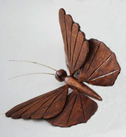 Houten vlinder