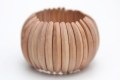 Houten armband gebogen delen
