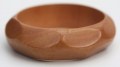 Armband hout afgevlakt gelakt