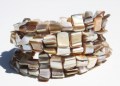 Armband S/Kotak Spiral Beige