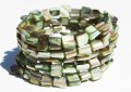 Armband S/Kotak Spiral Groen