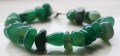 Armband groene stenen kralen