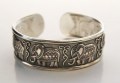 Armband metaal olifant 2 recht