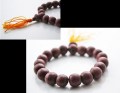 Buddha bead armband donker