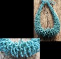 Ketting Poles Short Blauw breed