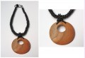 Ketting hout en kralen