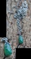 Ketting met groene steen