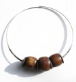 Ketting metaal en hout