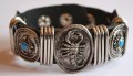Leren armband schorpioen