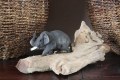 Olifant op hout 10057