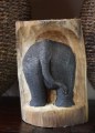 Olifanten kontje in hout 10081