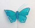 Veren vlinder 5,5 blauw