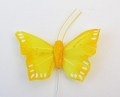 Veren vlinder 5,5 geel