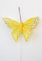 Veren vlinder de luxe geel